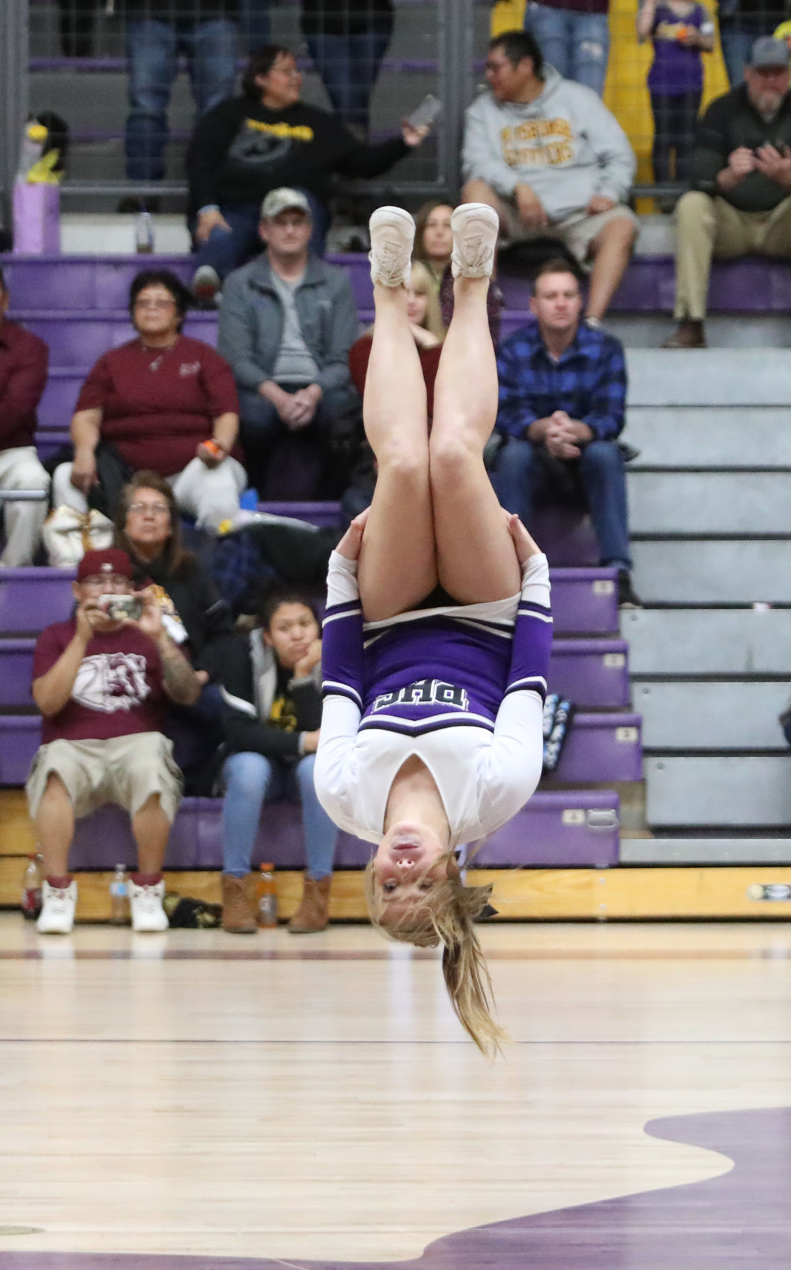 Cheer Upside Down